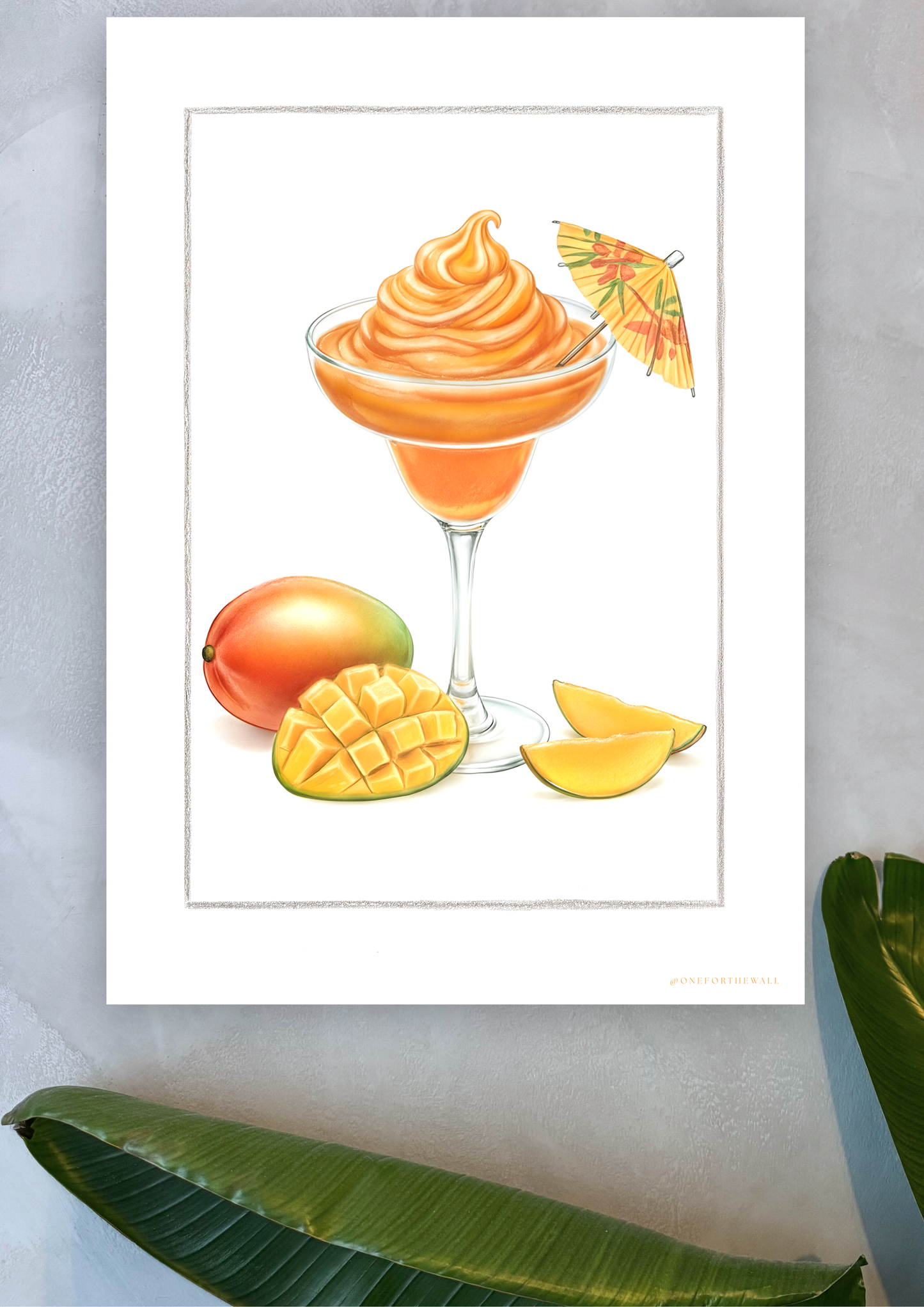 Mango Daiquiri - Art Print