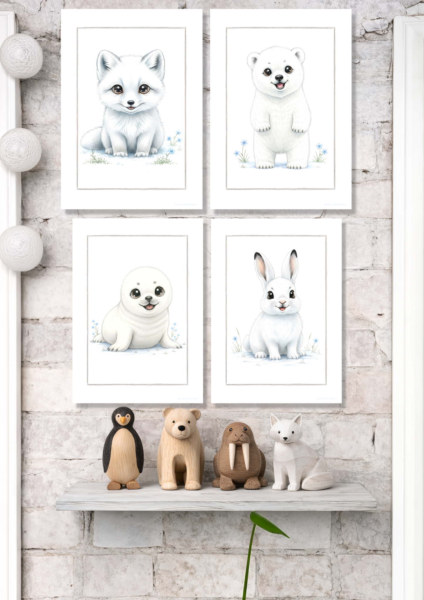 Den lille Sæl - Art Print
