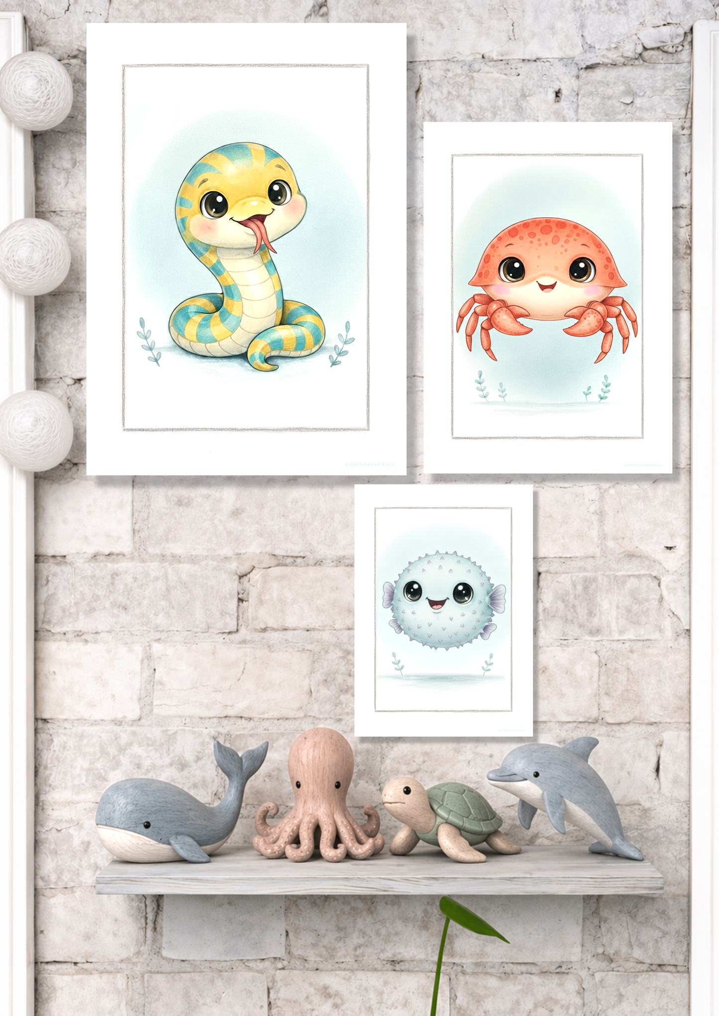 Den lille Morene - Art Print