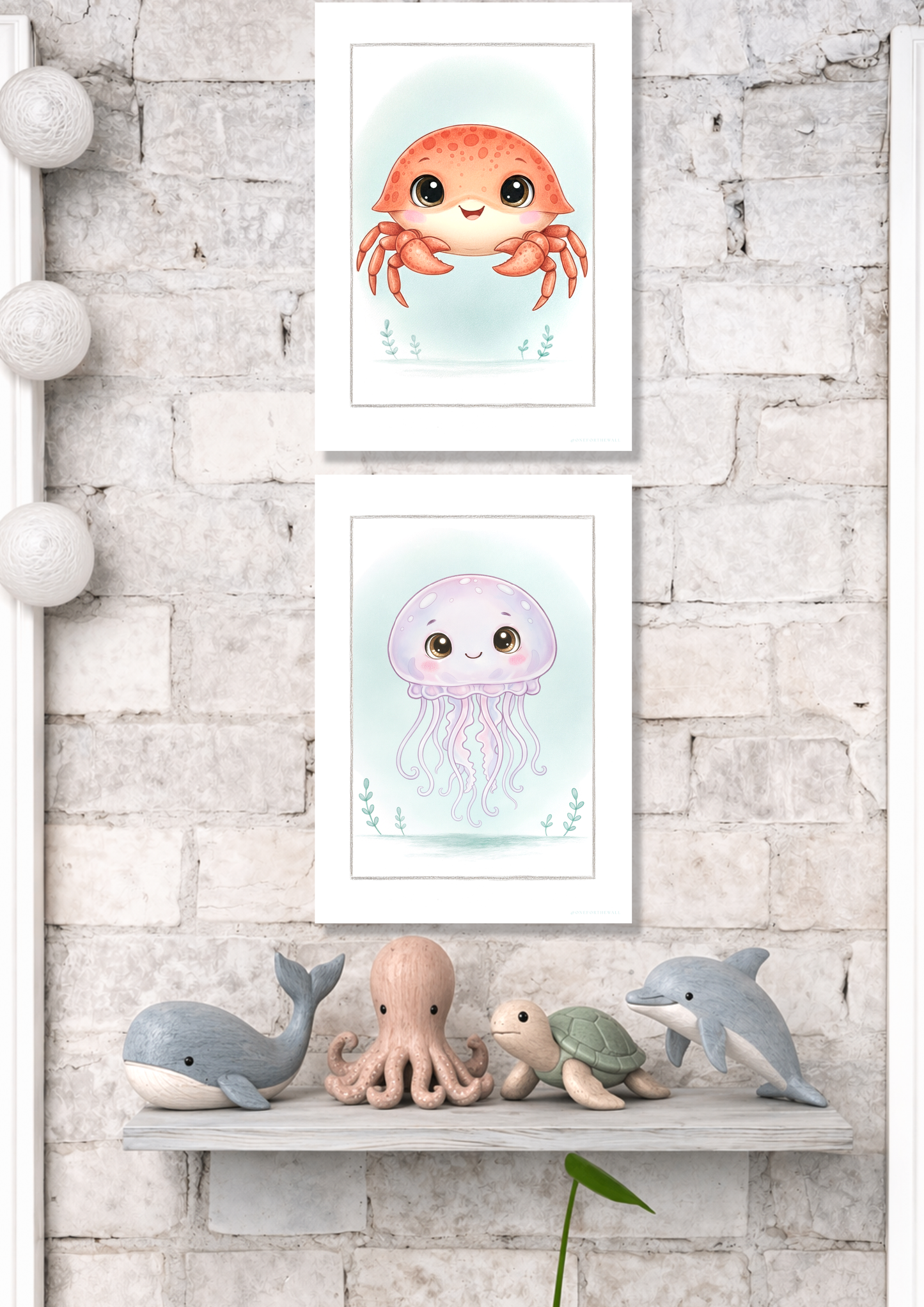 Den lille Krabbe - Art Print