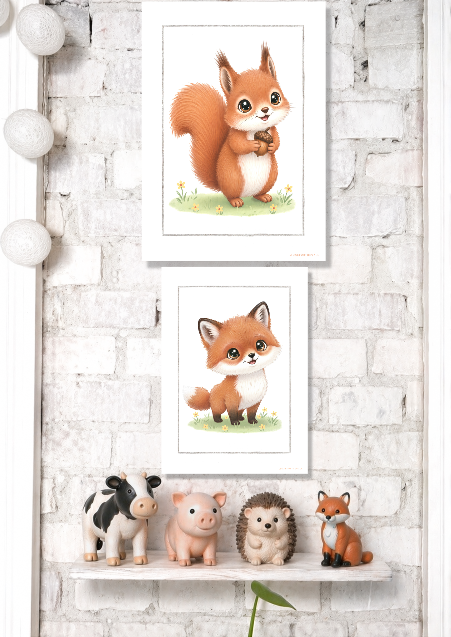 Det lille Egern - Art Print