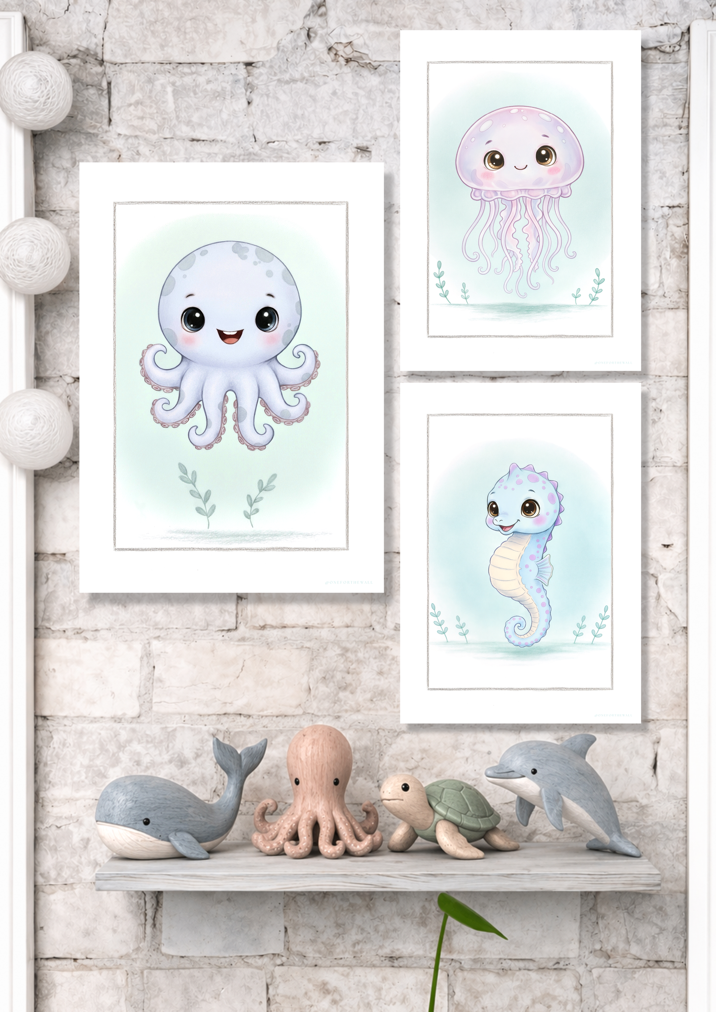 Den lille Blæksprutte - Art Print