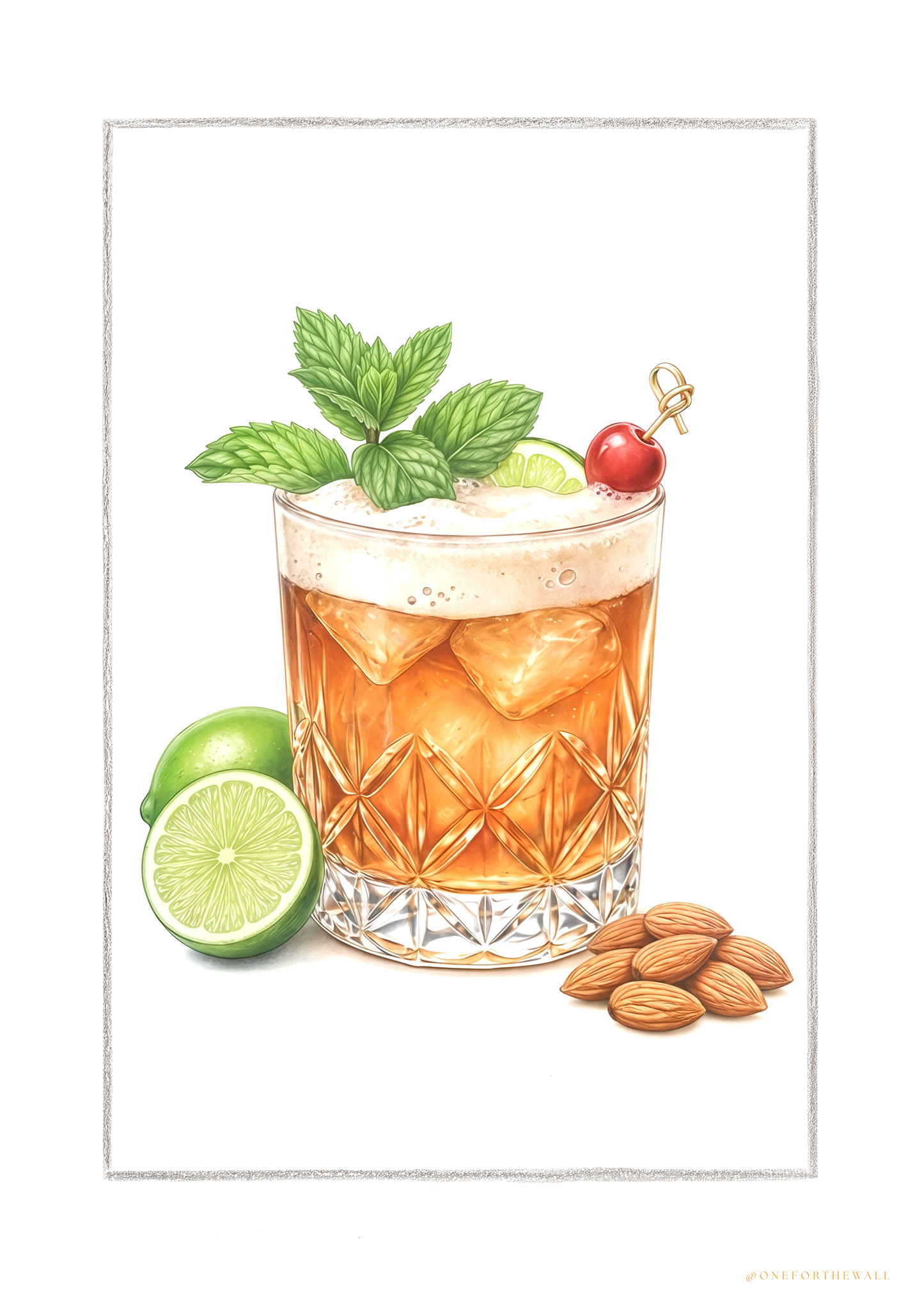 Amaretto Sour - Art Print