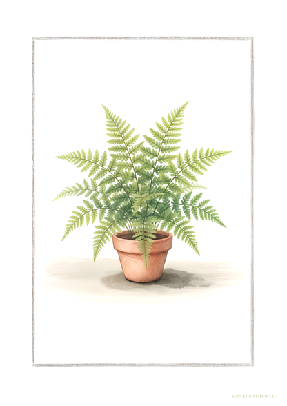 Bregne - Art Print
