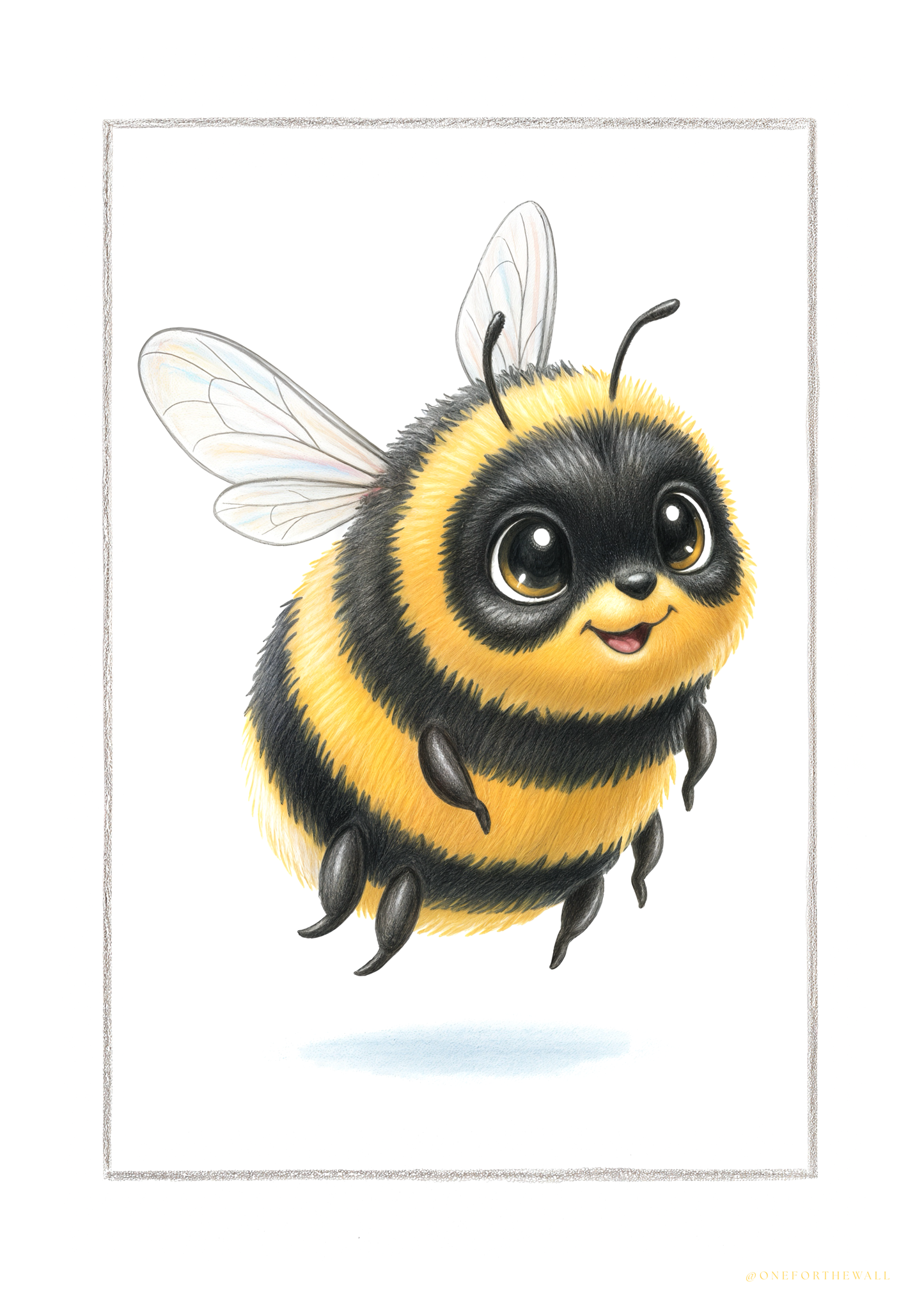 Den lille Bi - Art Print