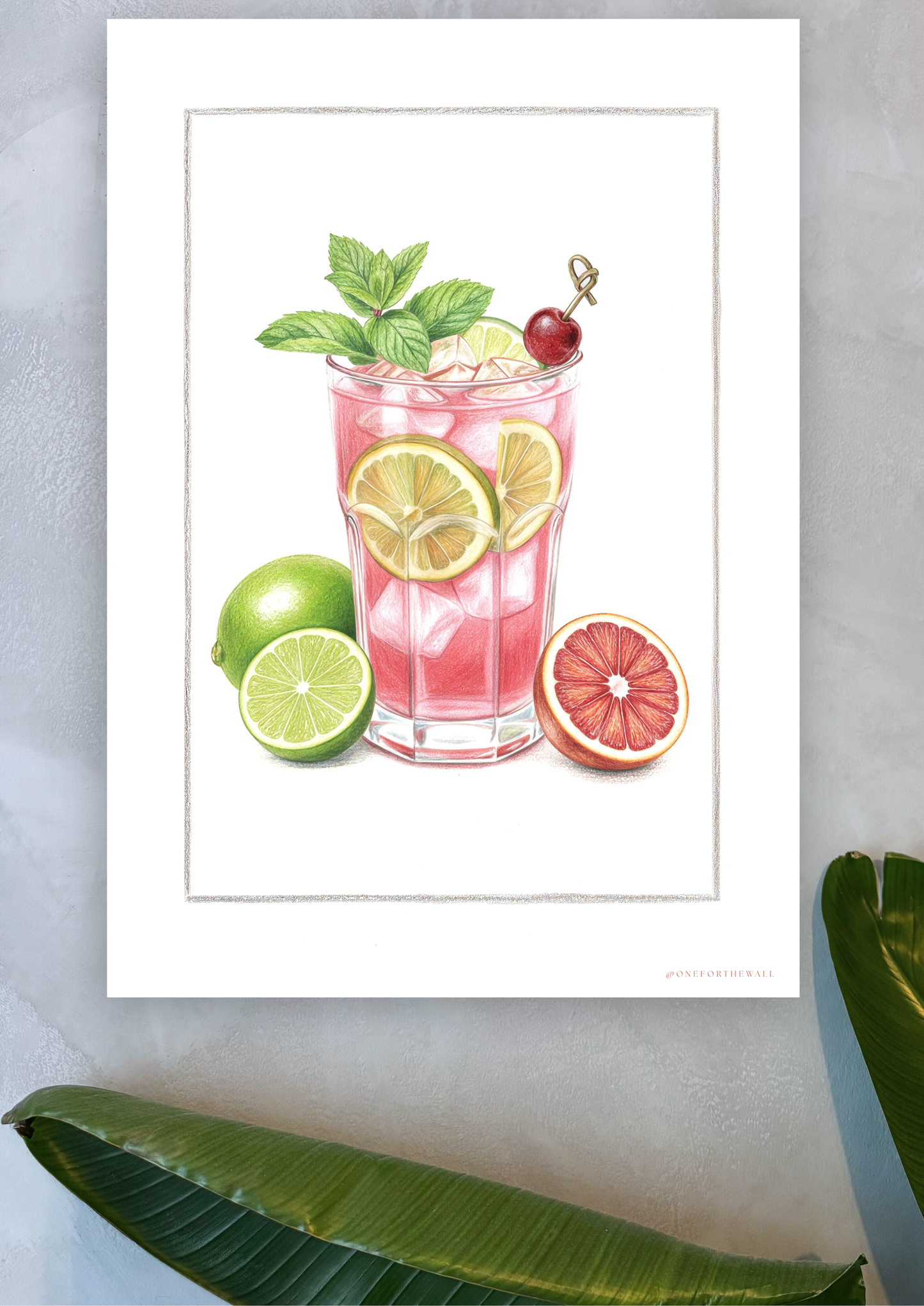 Bloody Pink - Art Print