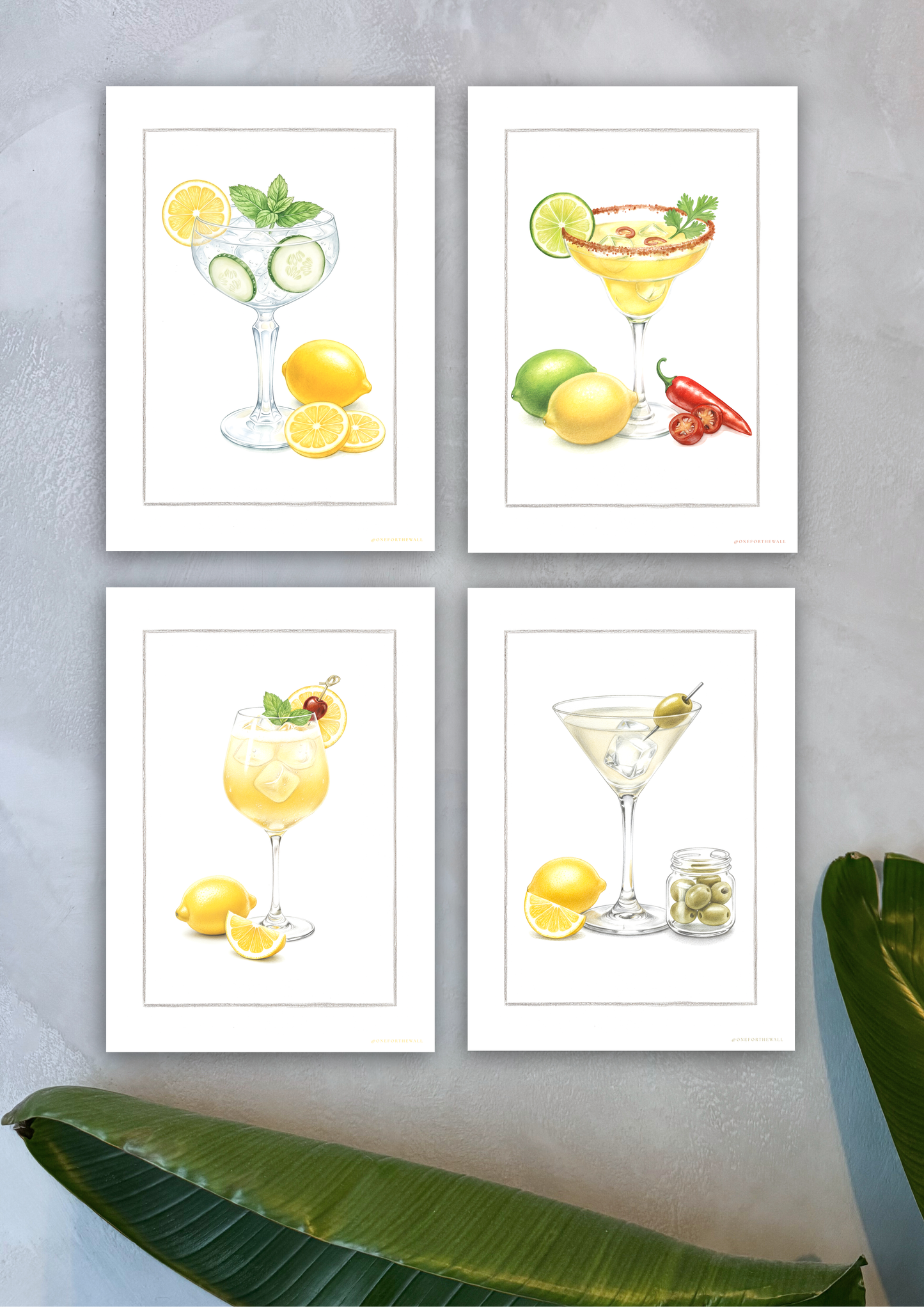 Gin & Tonic - Art Print
