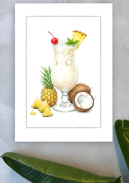 Piña Colada - Art Print