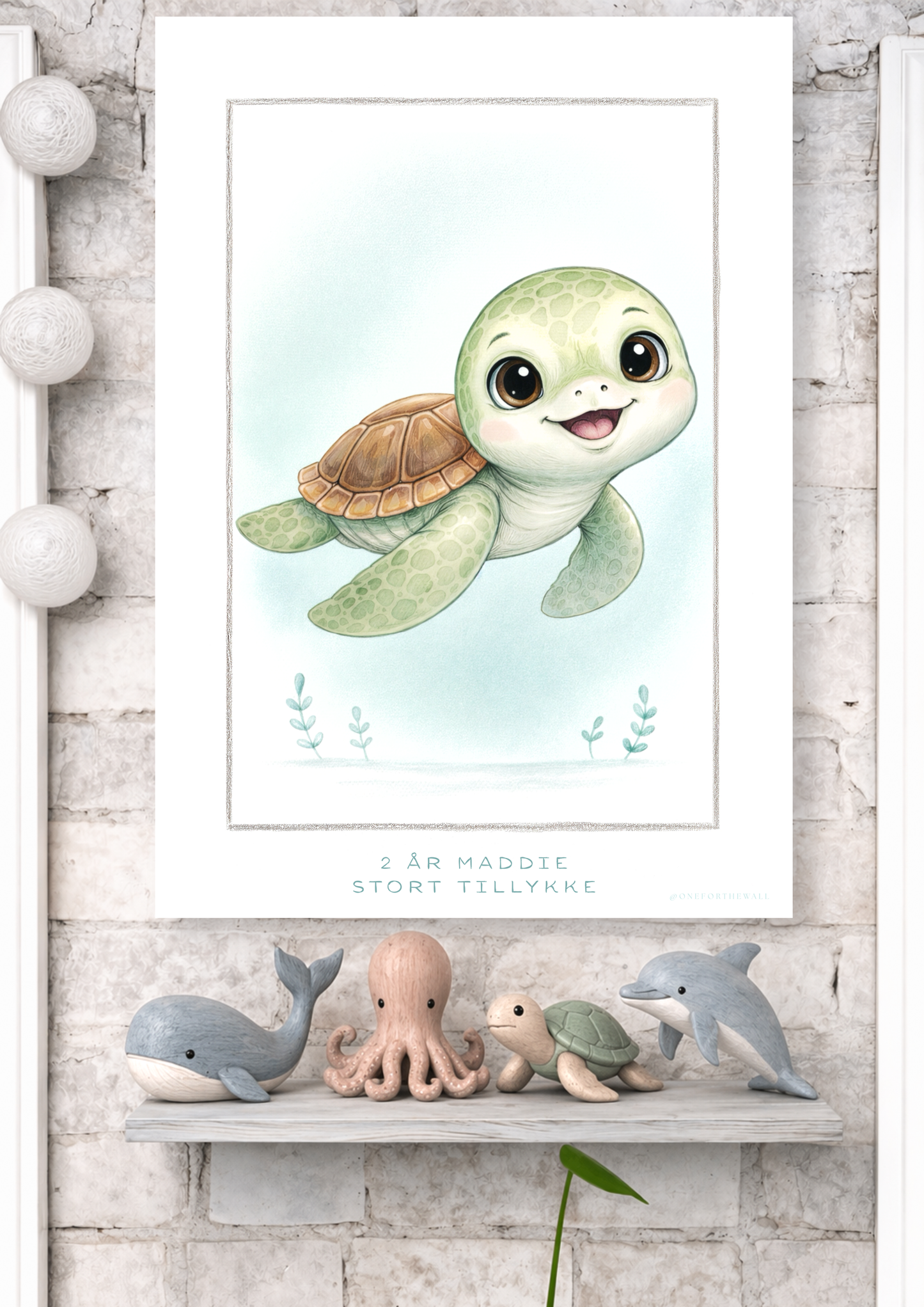 Den lille Skildpadde - Art Print