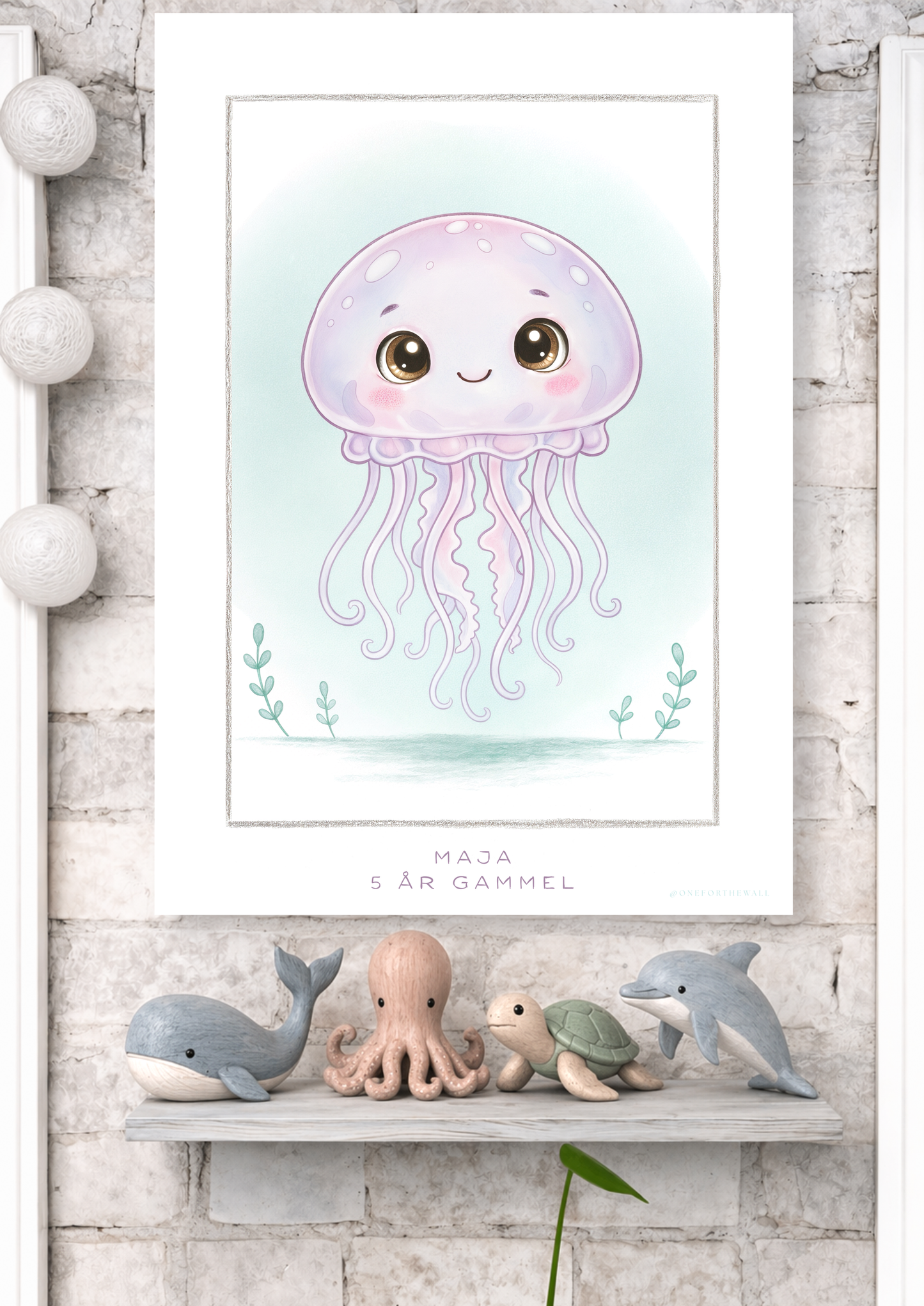 Den lille Vandmand - Art Print