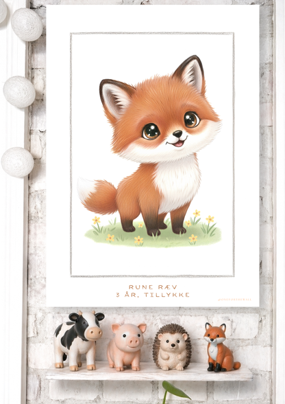 Den lille Ræv - Art Print
