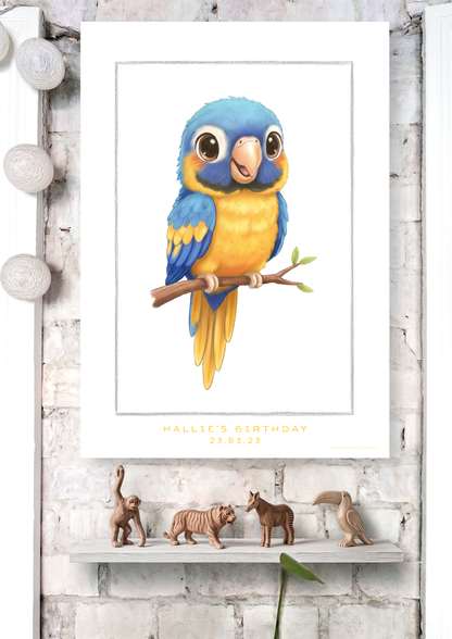 Den lille Papegøje -  Art Print