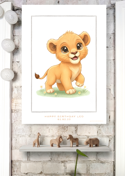 Den lille Løve - Art Print
