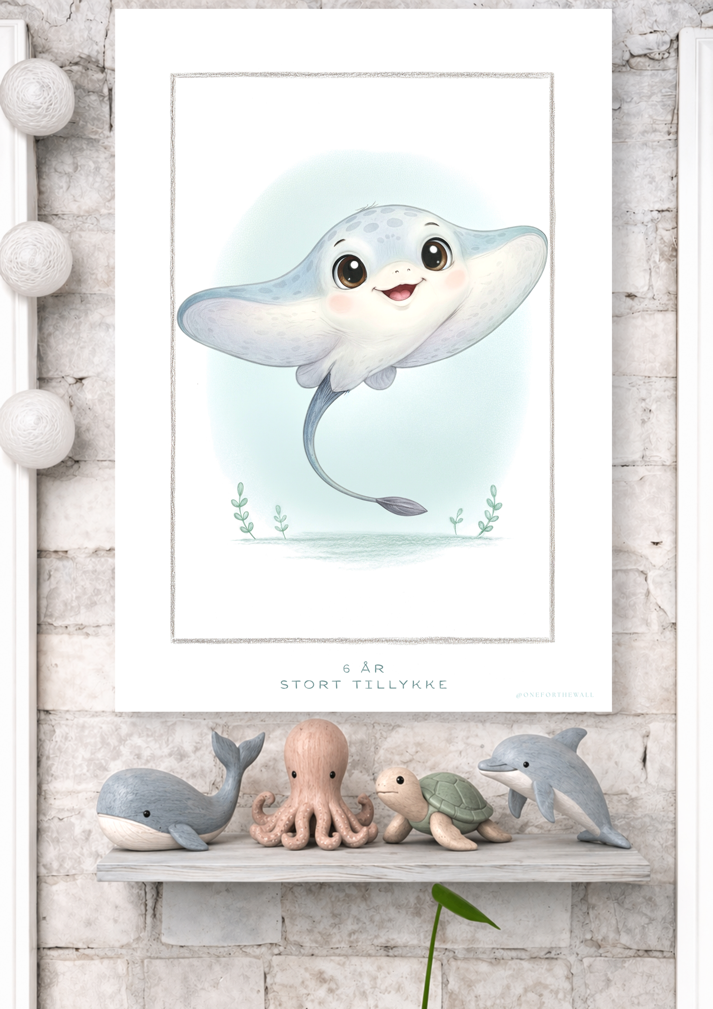 Den lille Rokke - Art Print