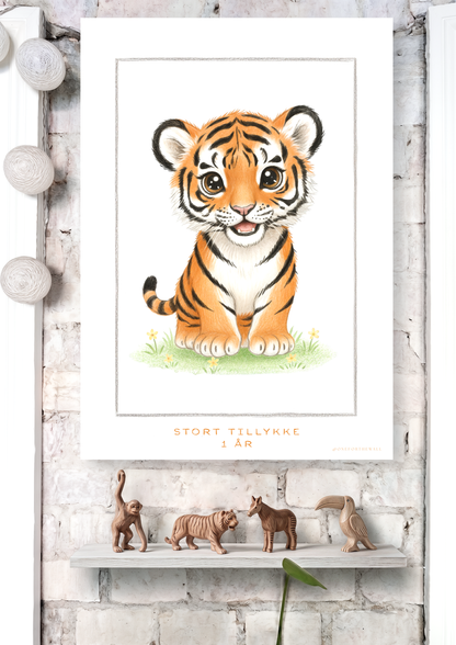 Den lille Tiger - Art Print