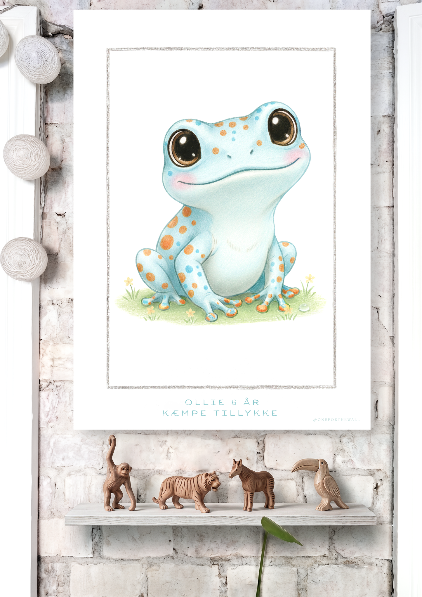 Den lille Frø - Art Print