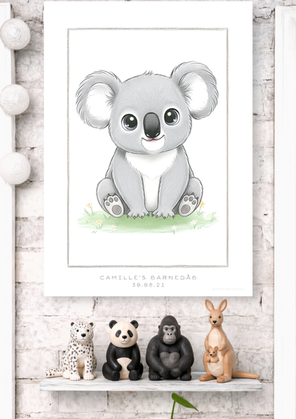 Den lille Koala - Art Print
