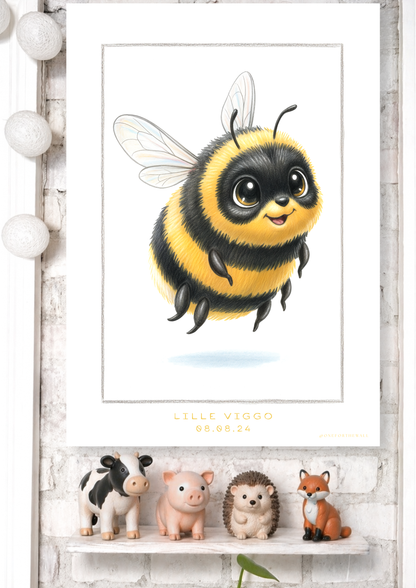 Den lille Bi - Art Print