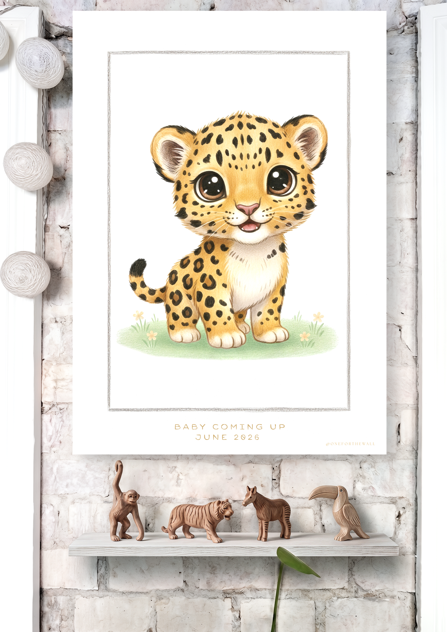 Den lille Jaguar - Art Print