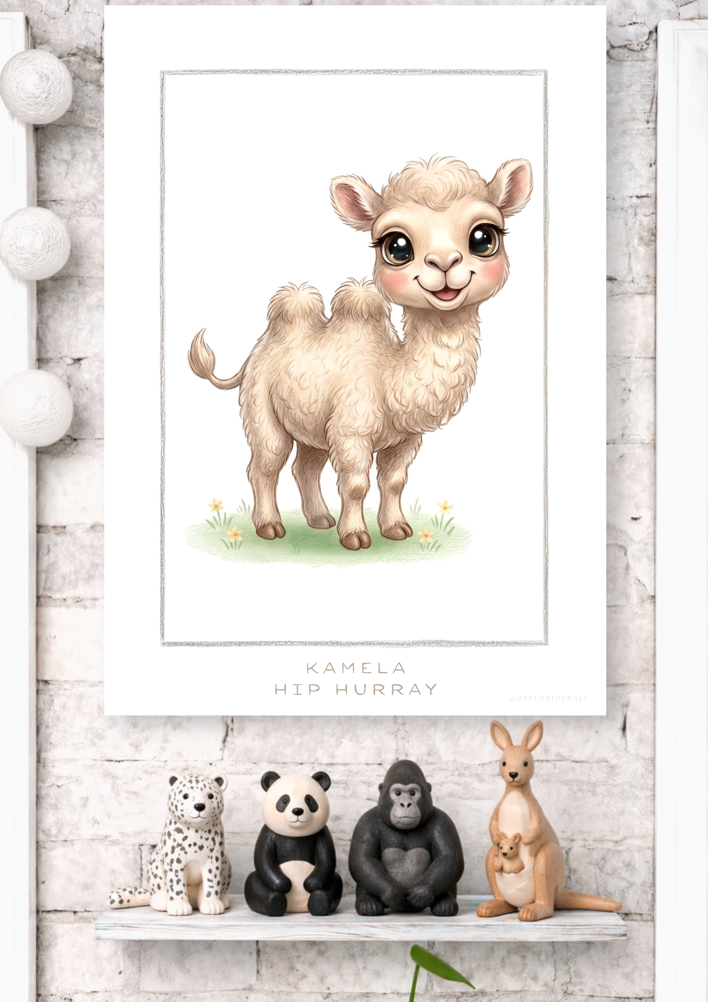 Den lille Kamel - Art Print