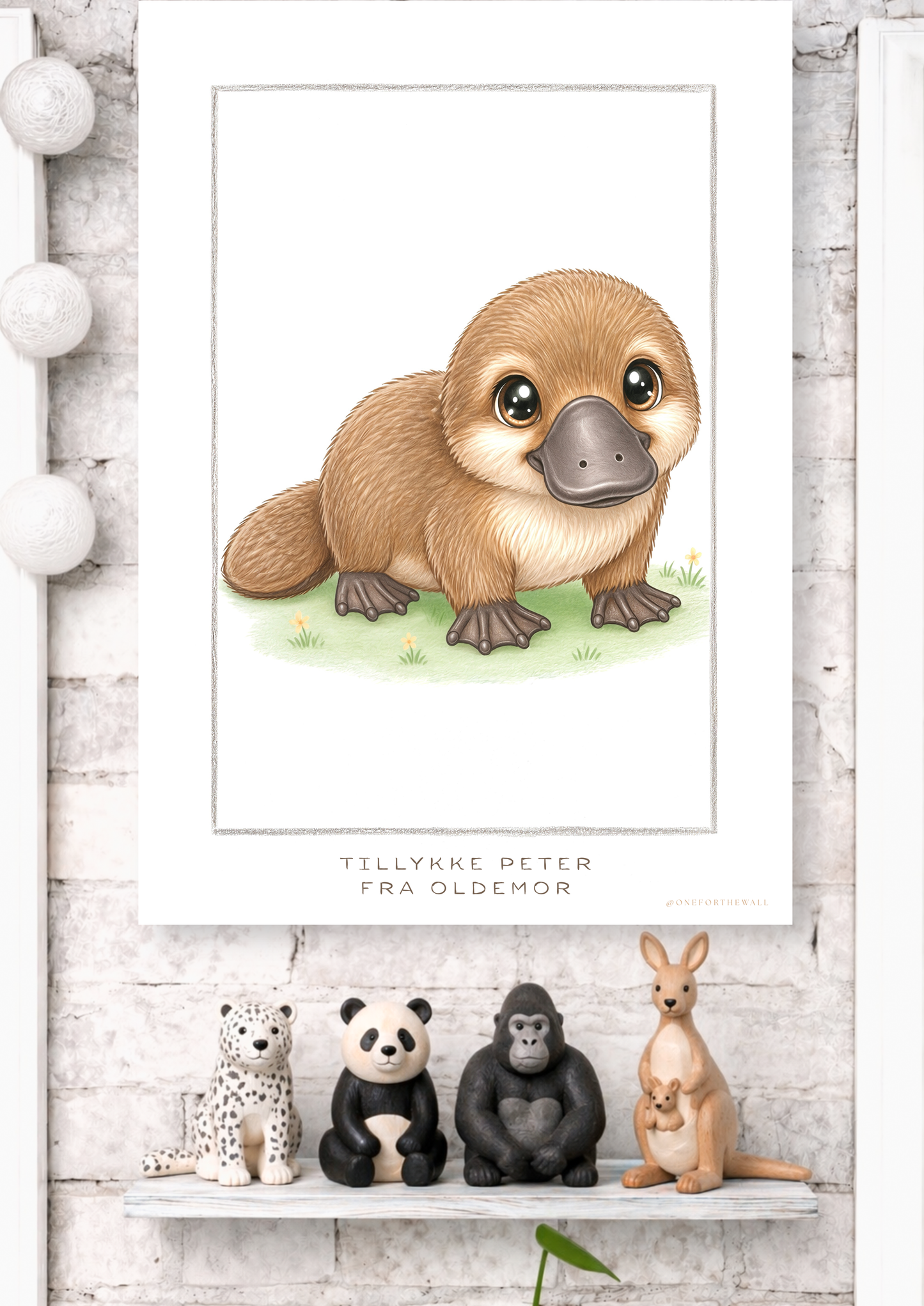 Det lille Næbdyr - Art Print