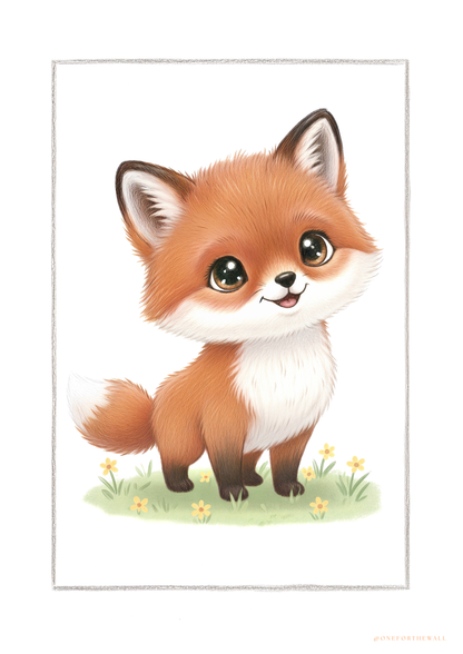 Den lille Ræv - Art Print