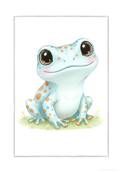 Den lille Frø - Art Print
