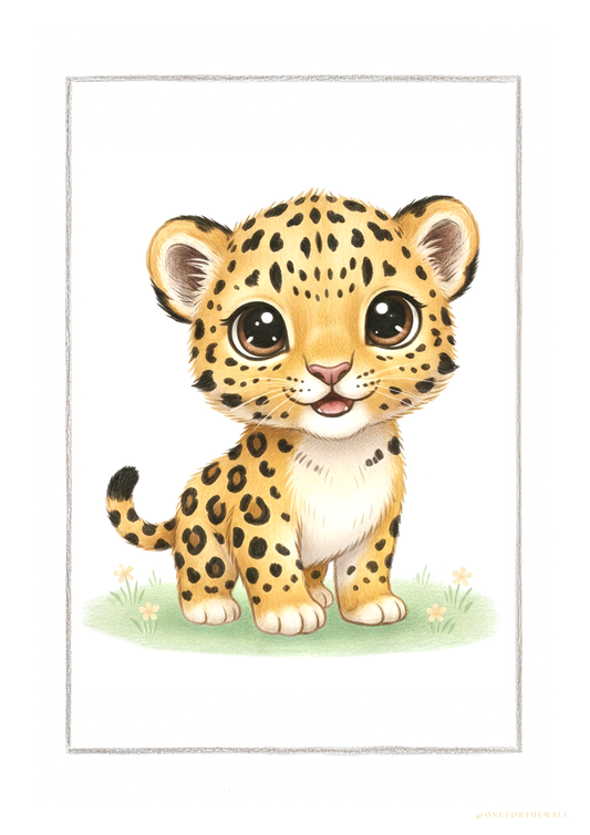 Den lille Jaguar - Art Print