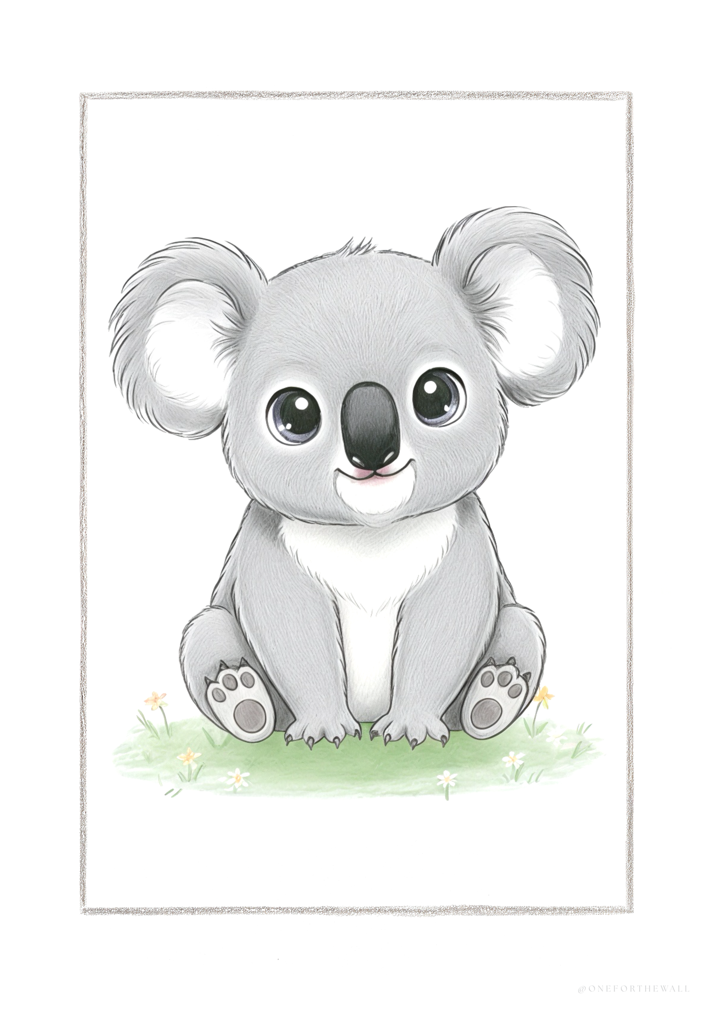 Den lille Koala - Art Print