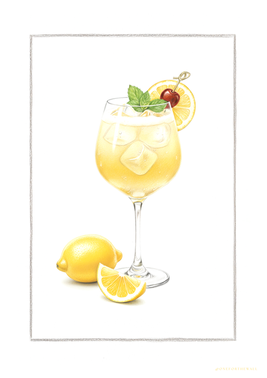 Limoncello Spritz - Art Print