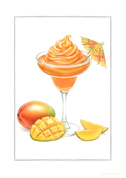 Mango Daiquiri - Art Print