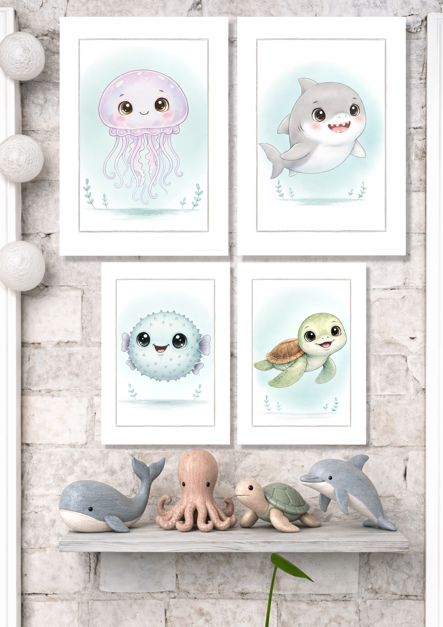 Den lille Vandmand - Art Print