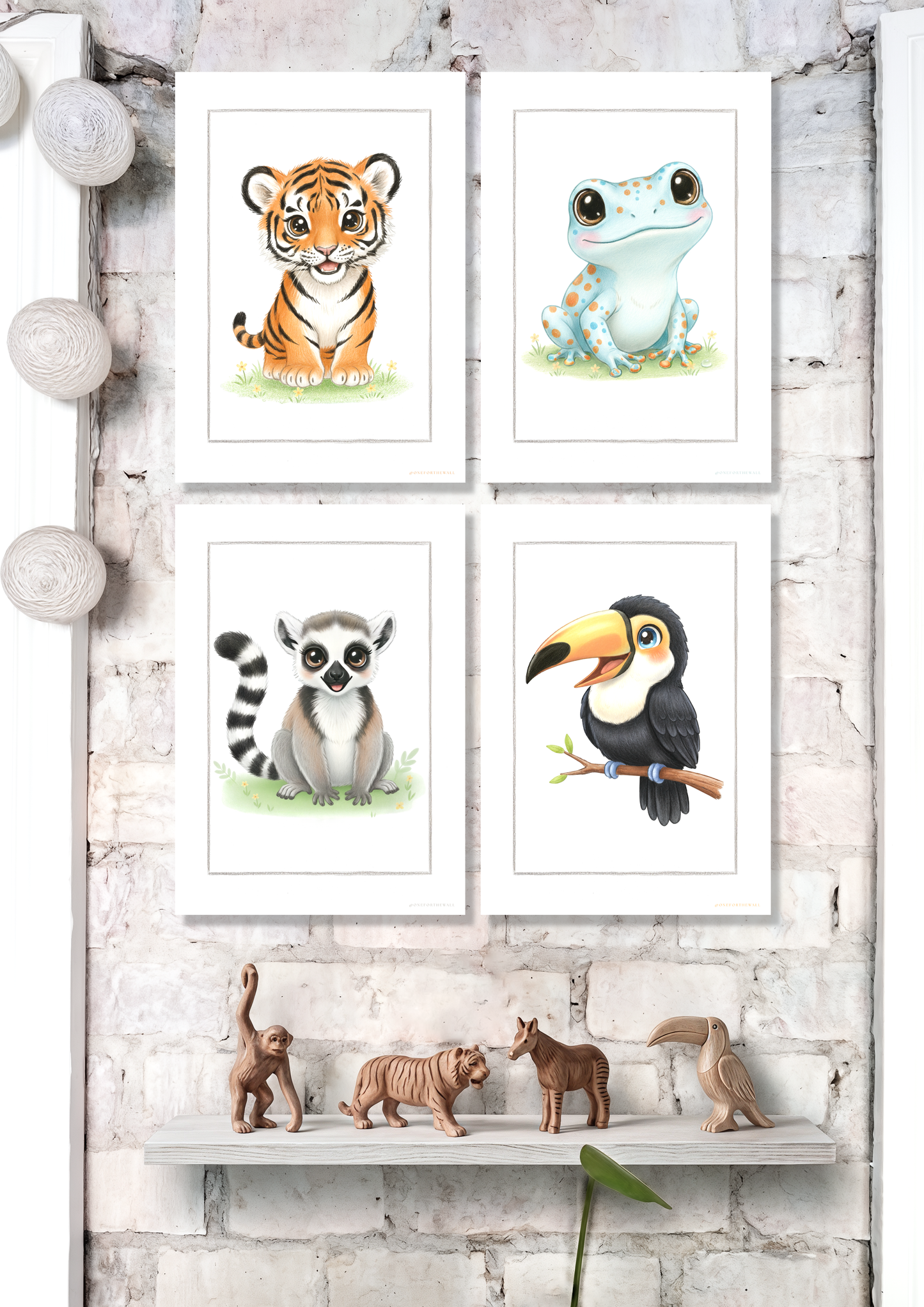 Den lille Tiger - Art Print