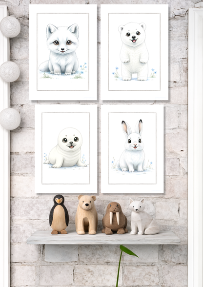 Den lille Sæl - Art Print
