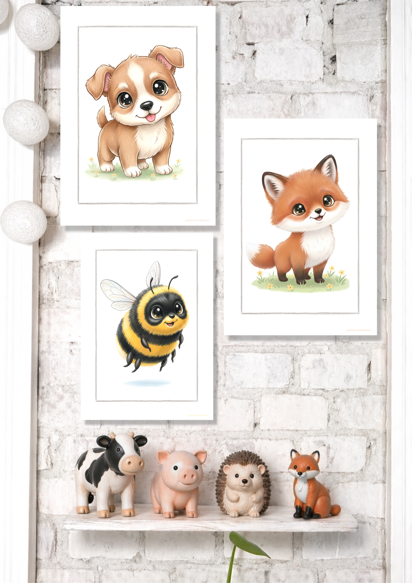 Den lille hund - Art Print