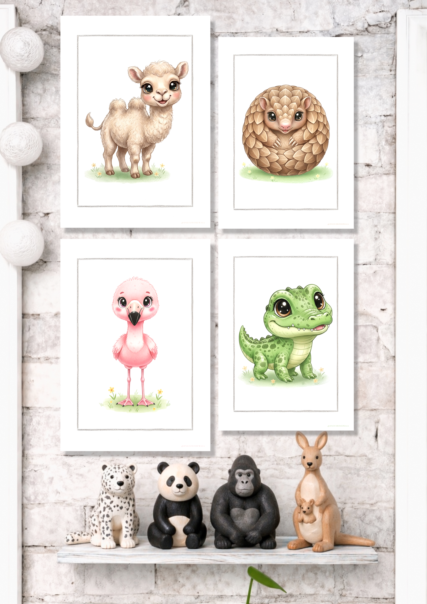 Den lille Kamel - Art Print