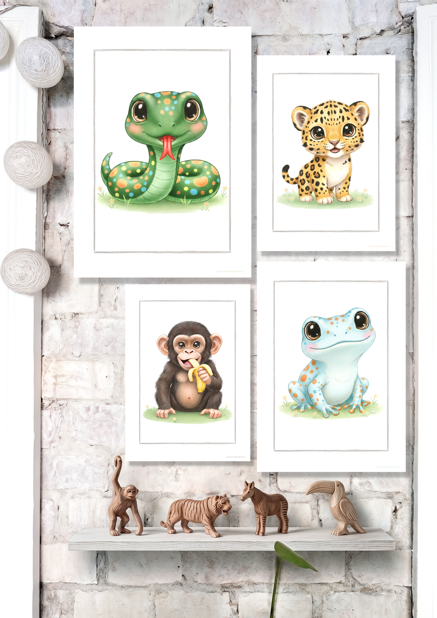Den lille Slange - Art Print