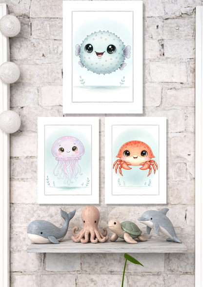 Den lille Puffer - Art Print