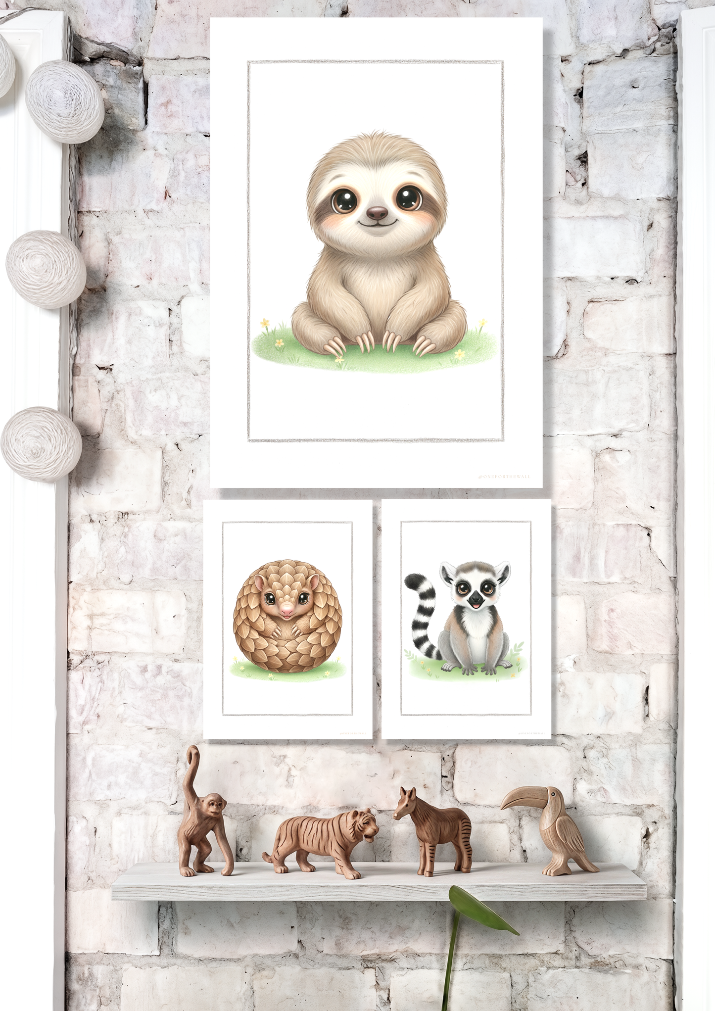 Det lille Dovendyr -  Art Print