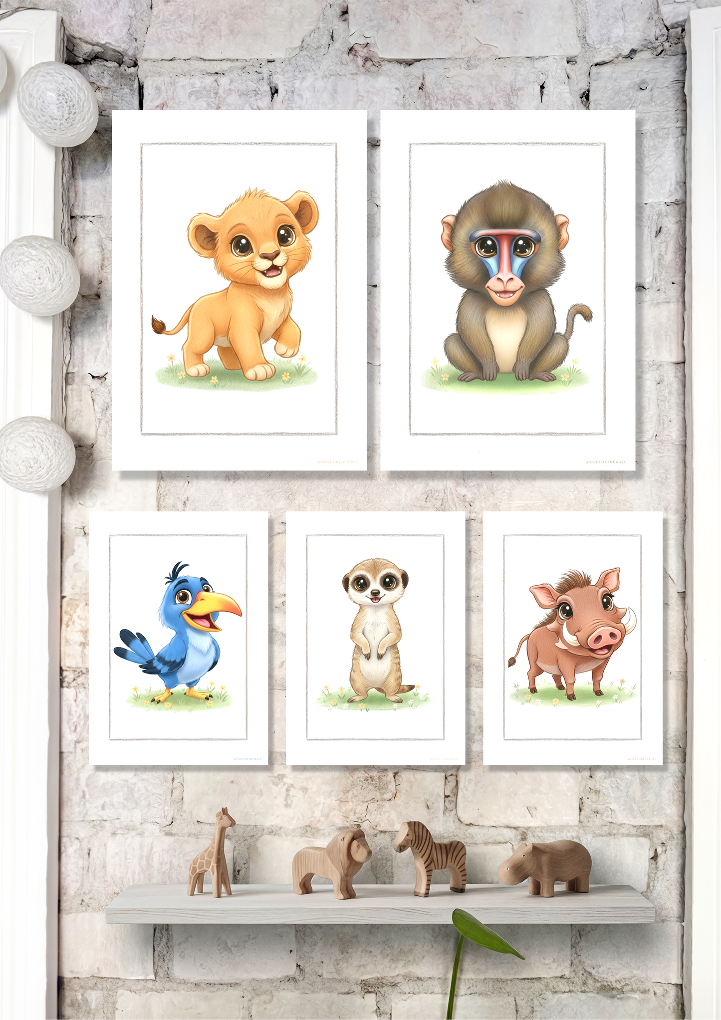 Den lille Løve - Art Print