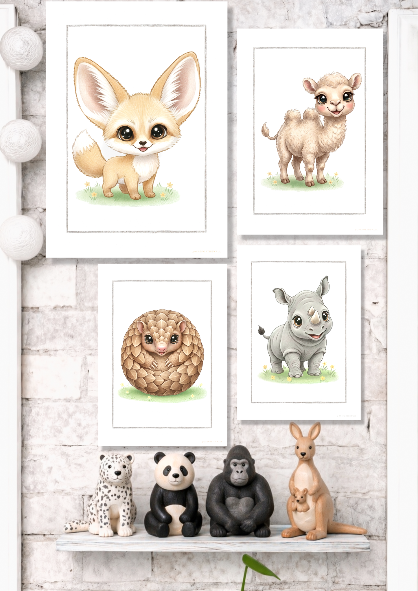 Den lille Ørkenræv - Art Print