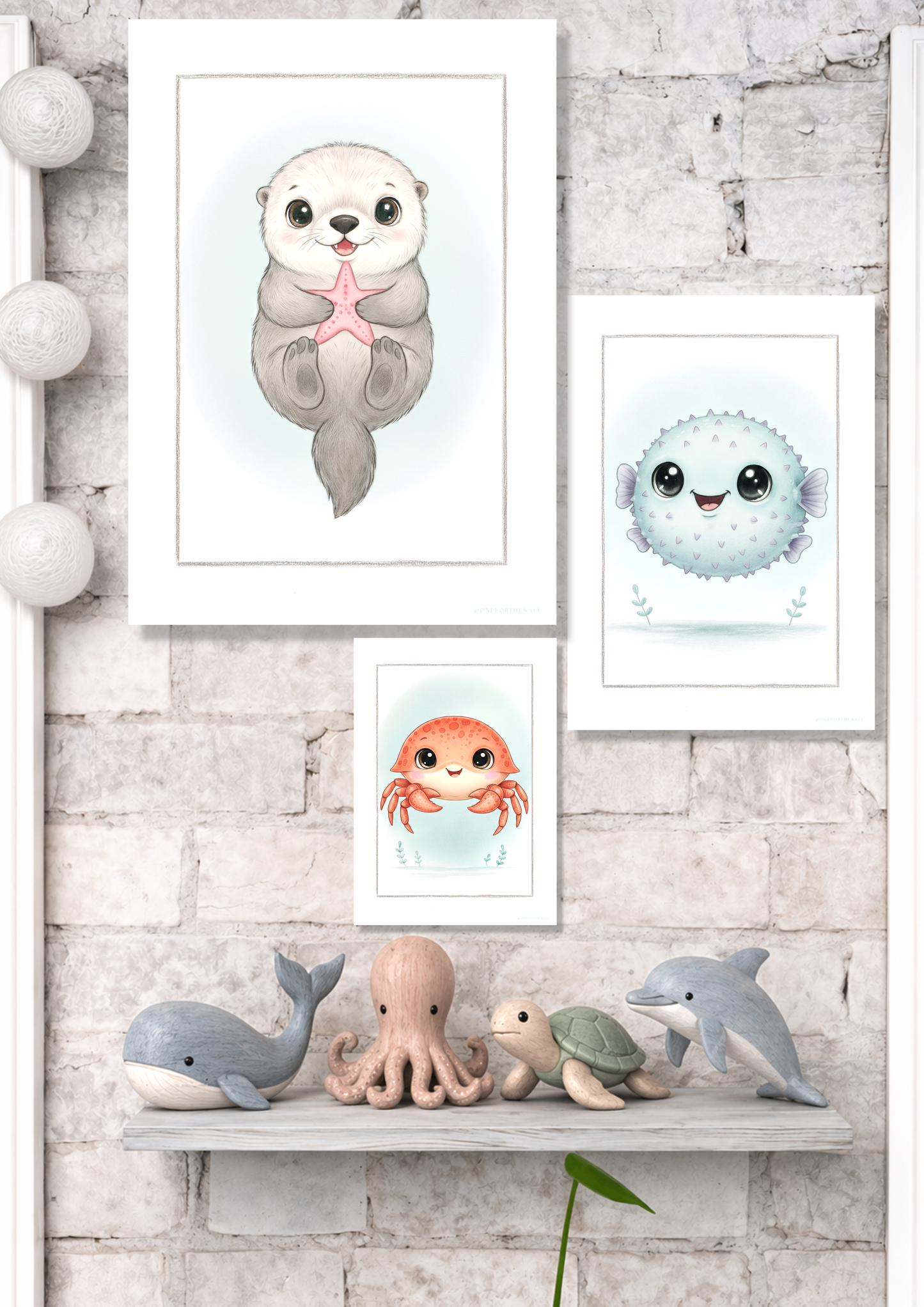 Den lille Odder - Art Print