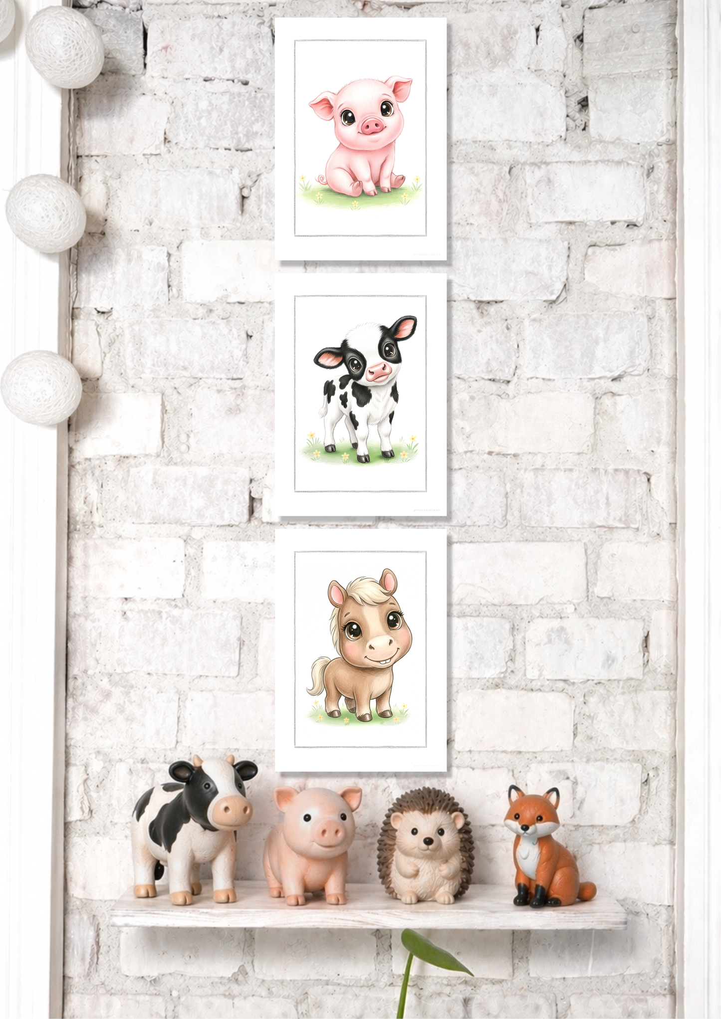 Den lille Gris - Art Print