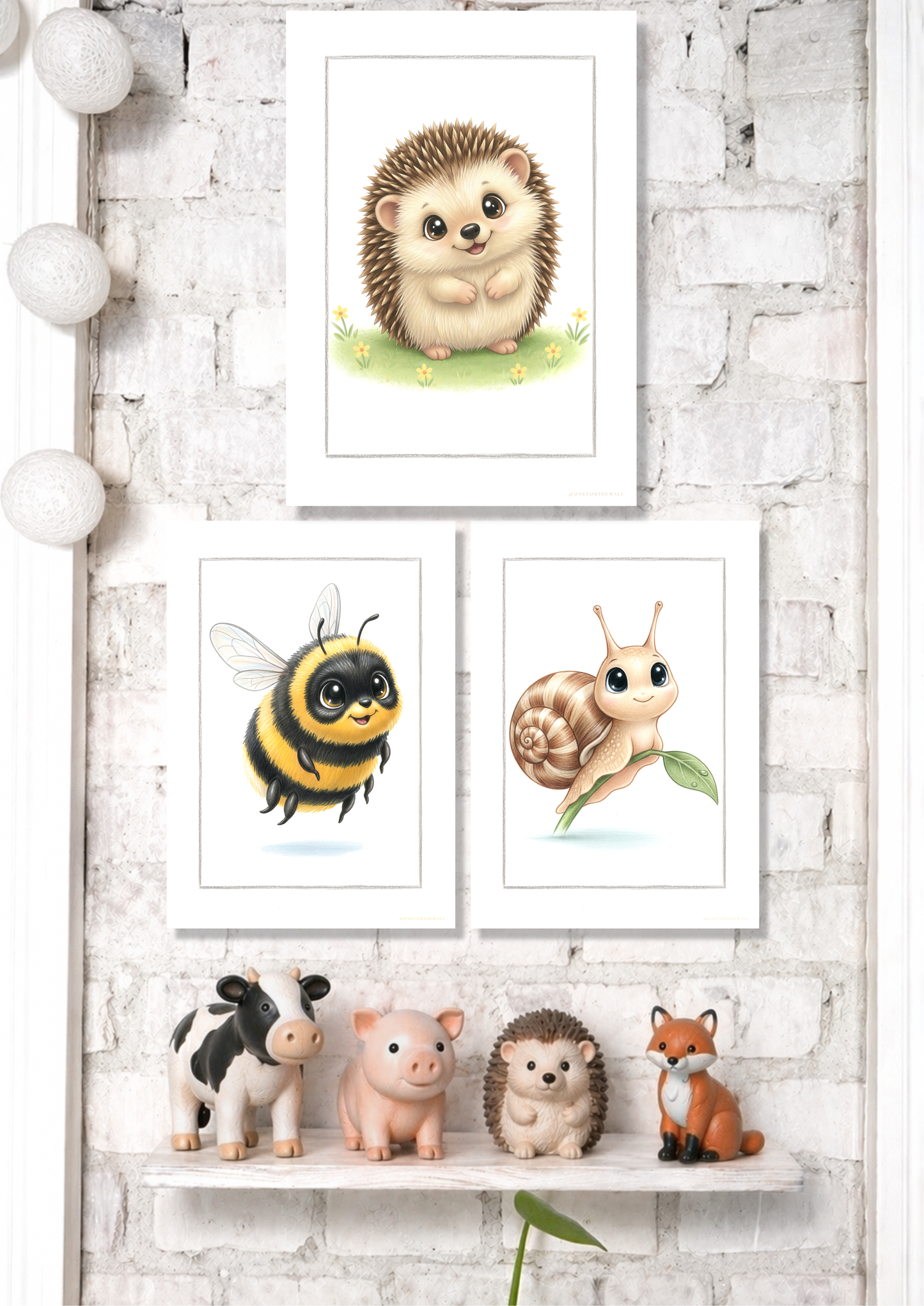 Det lille pindsvin - Art Print