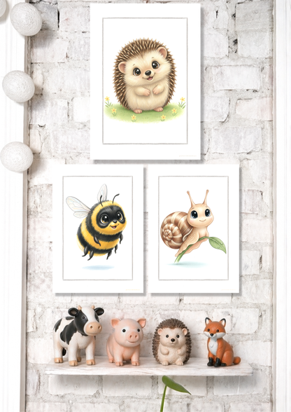 Det lille pindsvin - Art Print