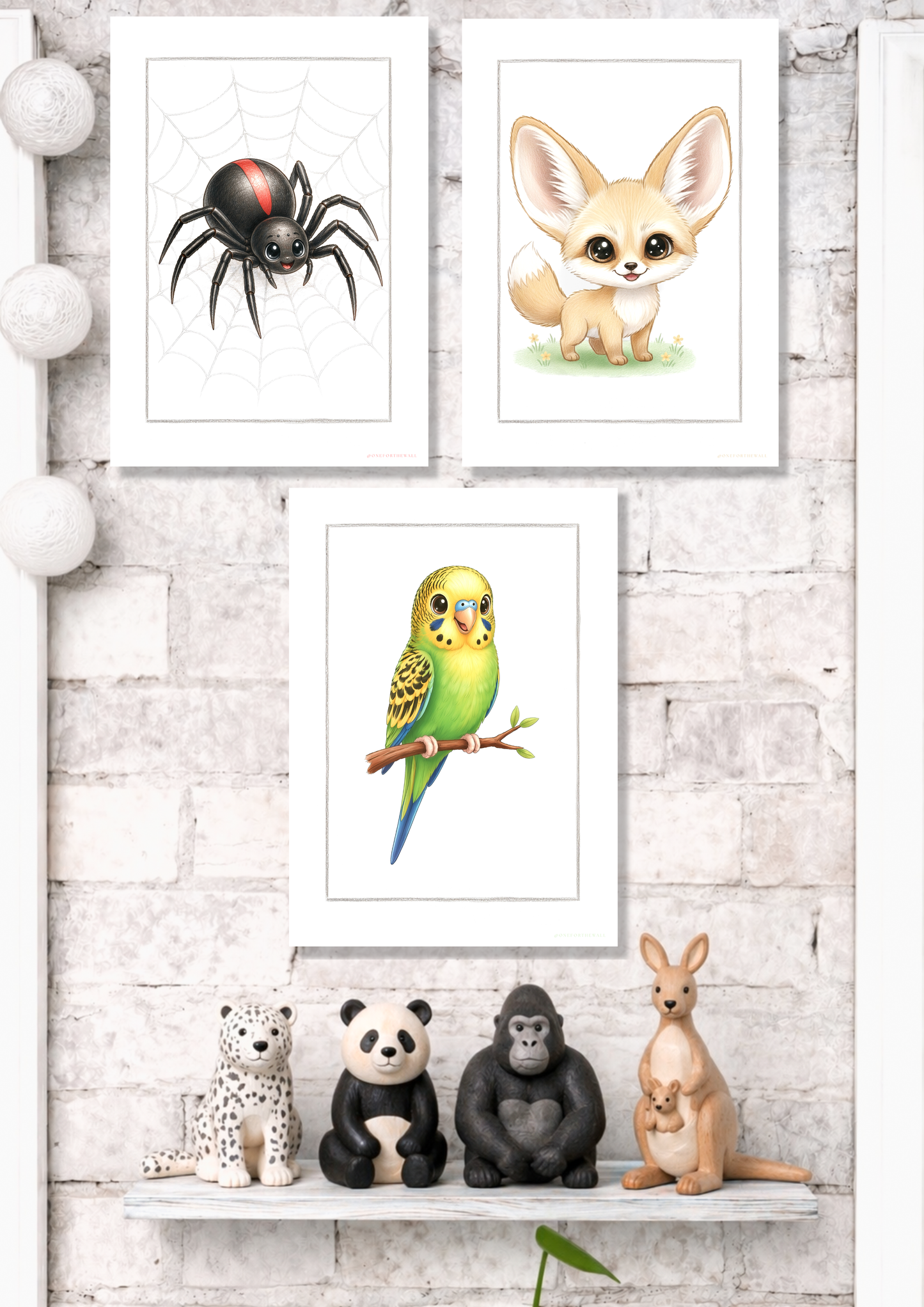 Den lille Edderkop - Art Print