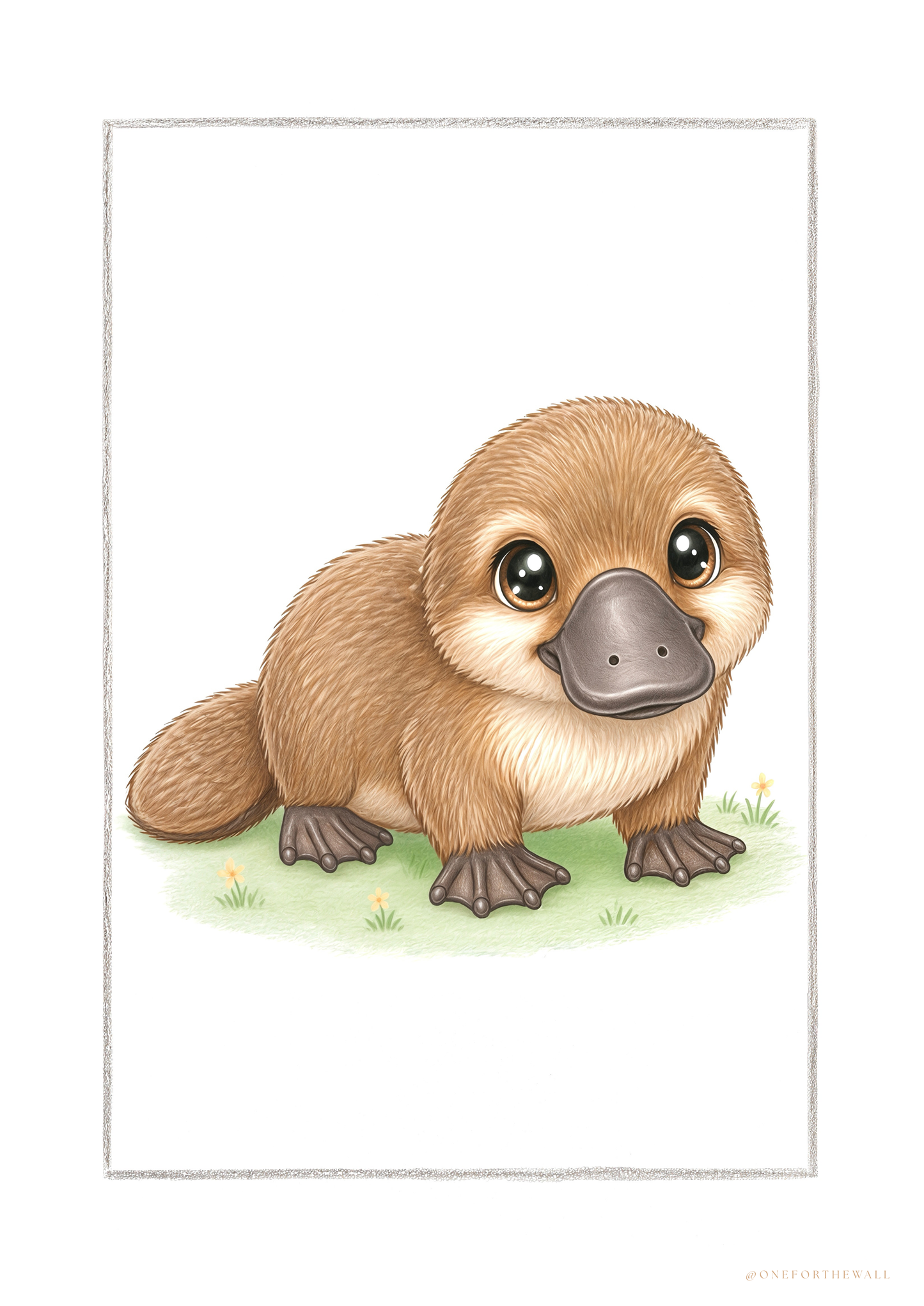 Det lille Næbdyr - Art Print