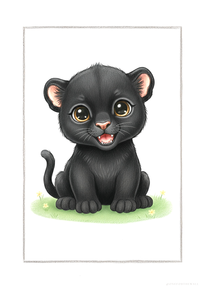 Den Lille Panter - Art Print