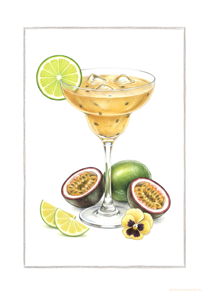 Passion Martini - Art Print