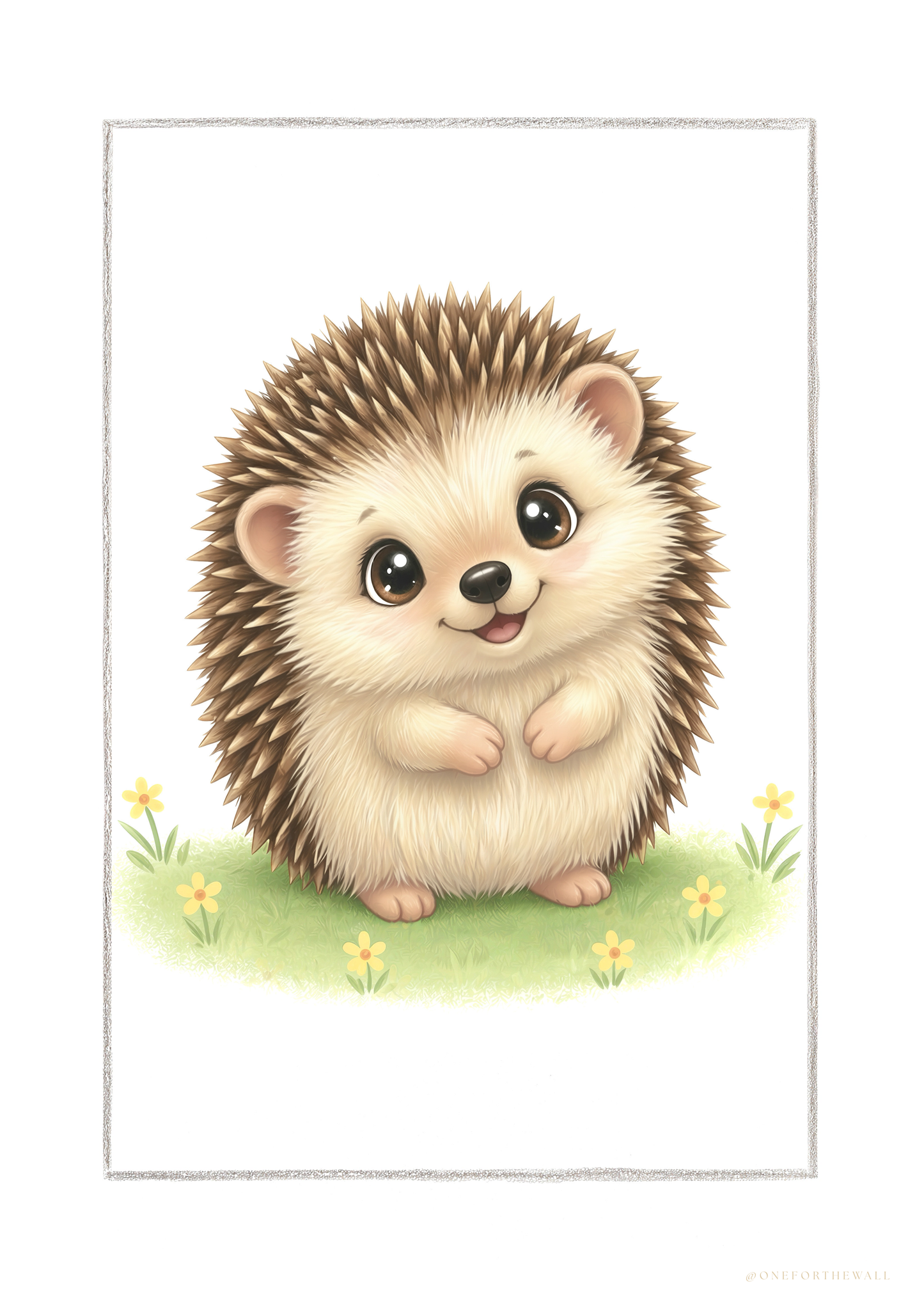 Det lille pindsvin - Art Print